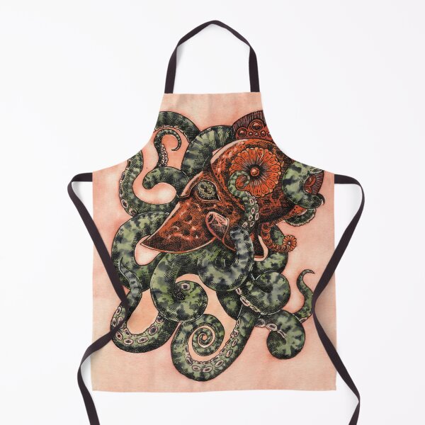 Item preview, Helmeted Octopus Warrior designed and sold by MarkADArt.