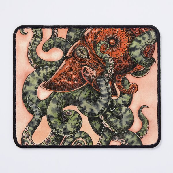 Item preview, Helmeted Octopus Warrior designed and sold by MarkADArt.