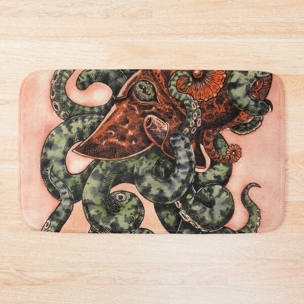 Item preview, Helmeted Octopus Warrior designed and sold by MarkADArt.