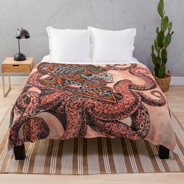 Item preview, Helmeted Octopus Warrior 3 designed and sold by MarkADArt.