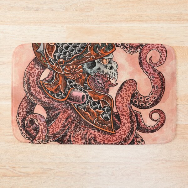 Item preview, Helmeted Octopus Warrior 3 designed and sold by MarkADArt.
