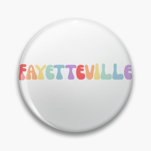 Item preview, Fayetteville in Pastel Rainbow designed and sold by Pink Ribbon.