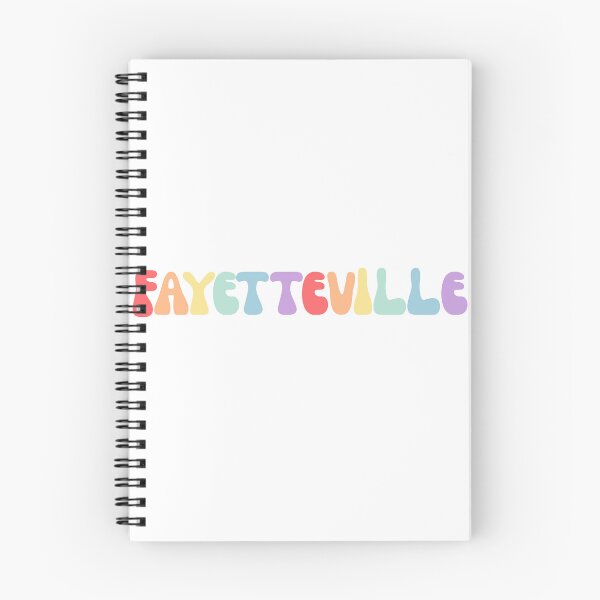 Item preview, Fayetteville en arcoiris pastel designed and sold by Pink Ribbon.