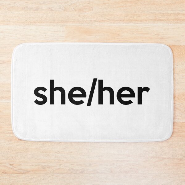 Item preview, she her (black) designed and sold by didijuca.