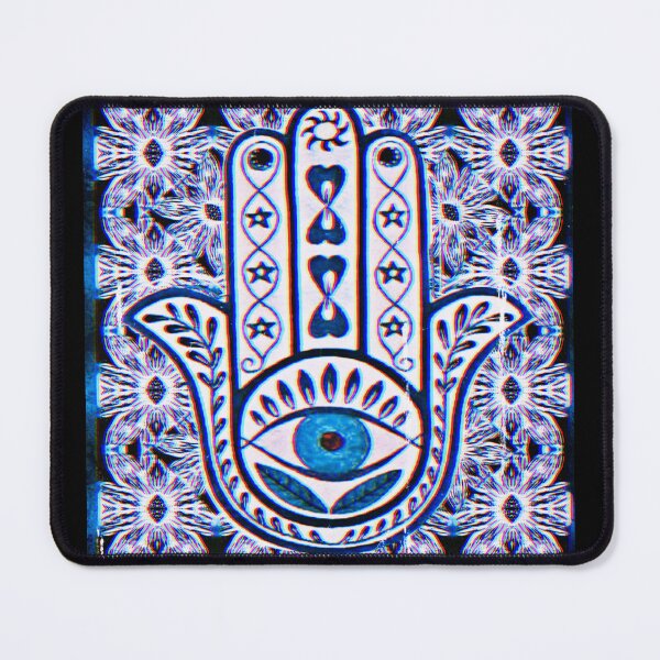 Item preview, Only Blue Hamza Hand designed and sold by bipolarvirgoart.