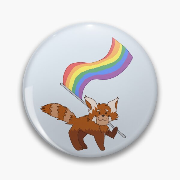 Item preview, Red Panda Pride designed and sold by Quirkball.