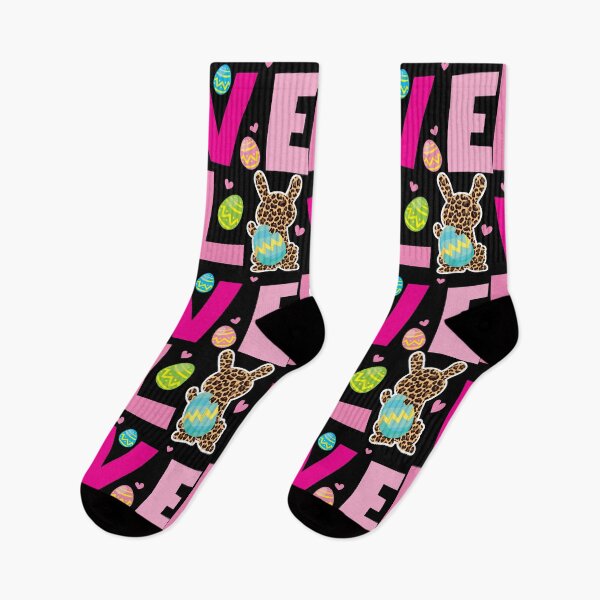 Item preview, Cute Bunny Love Easter Egg Hunting designed and sold by haselshirt.