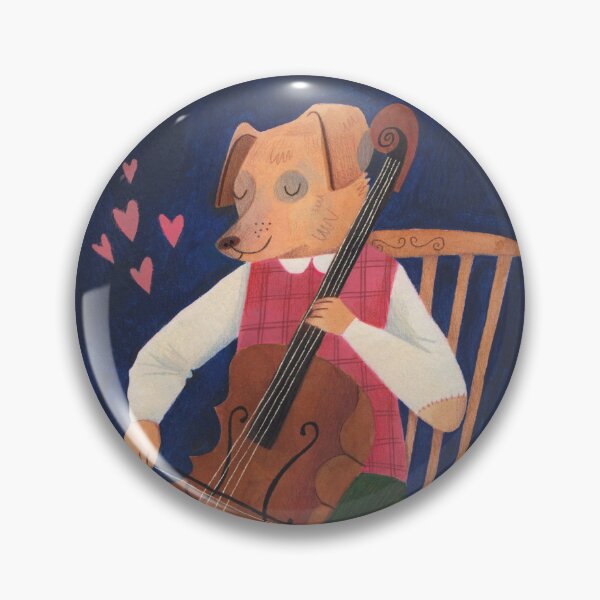 Item preview, Cello Dog designed and sold by BilliePaperCo.