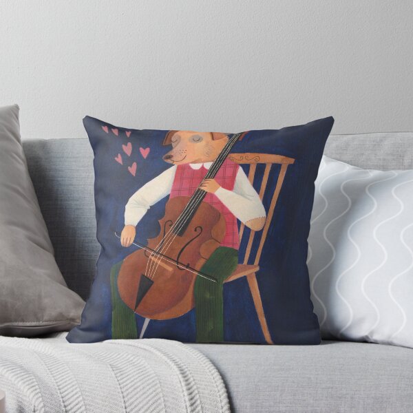 Item preview, Cello Dog designed and sold by BilliePaperCo.