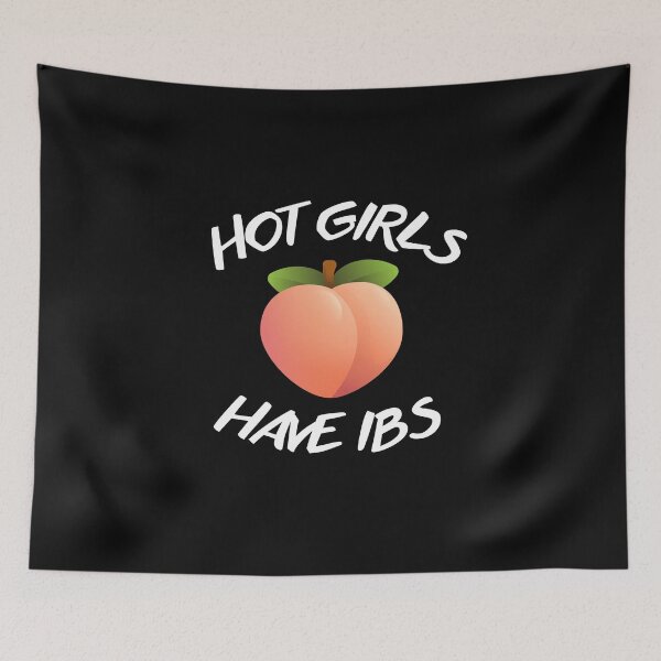 Item preview, HOT GIRLS HAVE IBS T Shirt designed and sold by Suzy Perez Art.