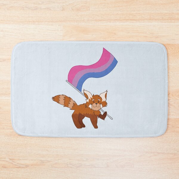 Item preview, Red Panda Bisexual Pride designed and sold by Quirkball.