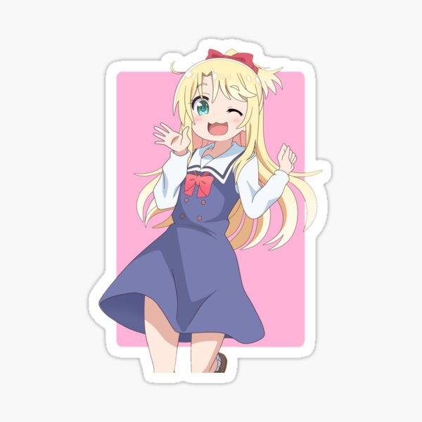 Noa Himesaka, Wataten (Watashi ni tenshi ga maiorita) Sticker for Sale by  Jake Hunter