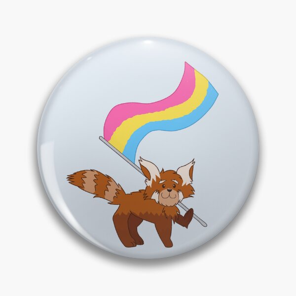 Item preview, Red Panda Pansexual Pride designed and sold by Quirkball.