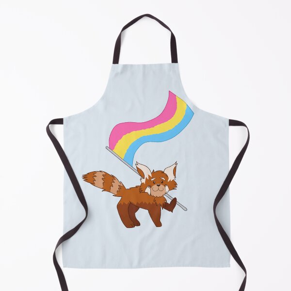 Item preview, Red Panda Pansexual Pride designed and sold by Quirkball.