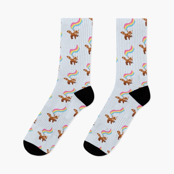 Item preview, Red Panda Pansexual Pride designed and sold by Quirkball.