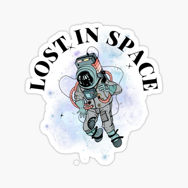 Astronaut Space Tea Mug Aesthetic Space Gift' Sticker