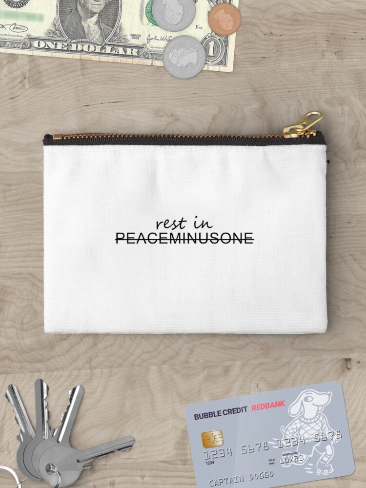 G Dragon PEACEMINUSONE | Zipper Pouch