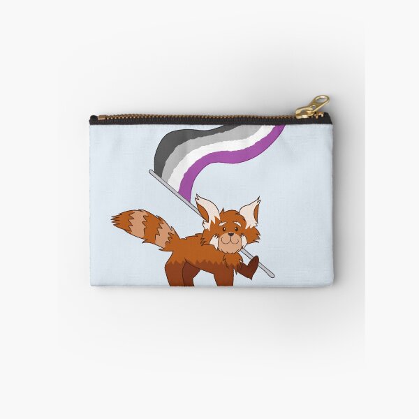 Item preview, Red Panda Asexual Pride designed and sold by Quirkball.