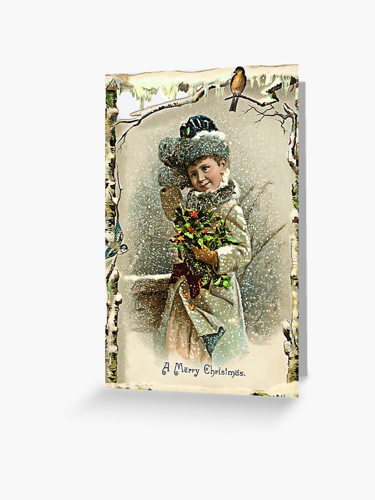 Original Photography Postcard | Paper Boy Vintage Ephemera Postcard |  Miniature 4x6 Artwork | Vintage Ephemera Art | Scrapbooking Postcard