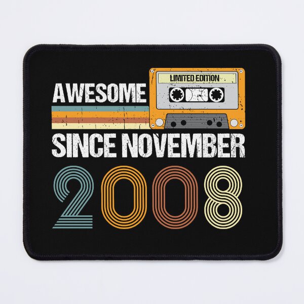 Item preview, Awesome Since November 2008 | 14th Birthday Gifts | 14 Years Old Gifts designed and sold by AMINE  ★★★★★.