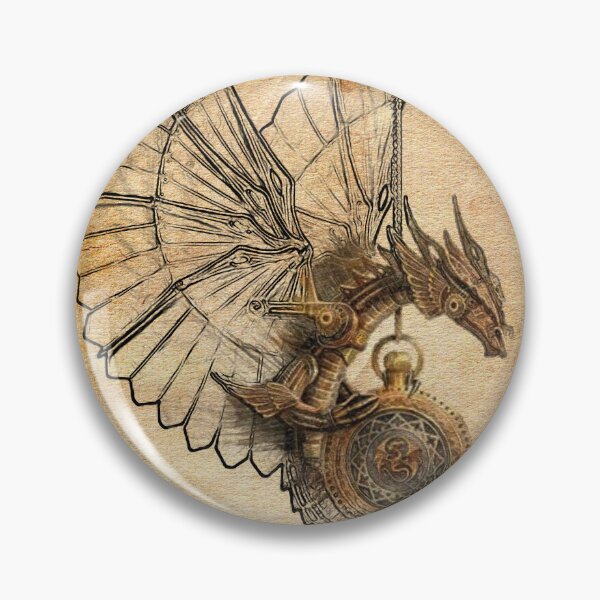 Item preview, Steampunk. Dragon with wings designed and sold by CatCoconut-Art.