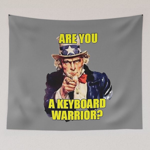Item preview, KEYBOARD WARRIOR designed and sold by THE AMERICAN TEEVANGELIST.