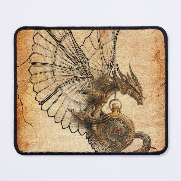 Item preview, Steampunk. Dragon with wings designed and sold by CatCoconut-Art.