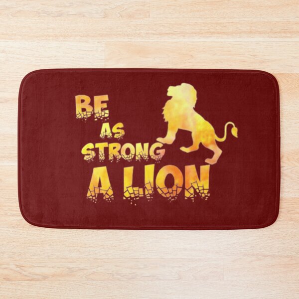 Item preview, Be Strong As A Lion stickers designed and sold by moh sae.