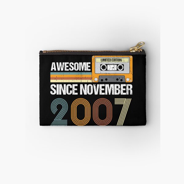 Item preview, Awesome Since November 2007 | 15th Birthday Gifts | 15 Years Old Gifts designed and sold by AMINE  ★★★★★.