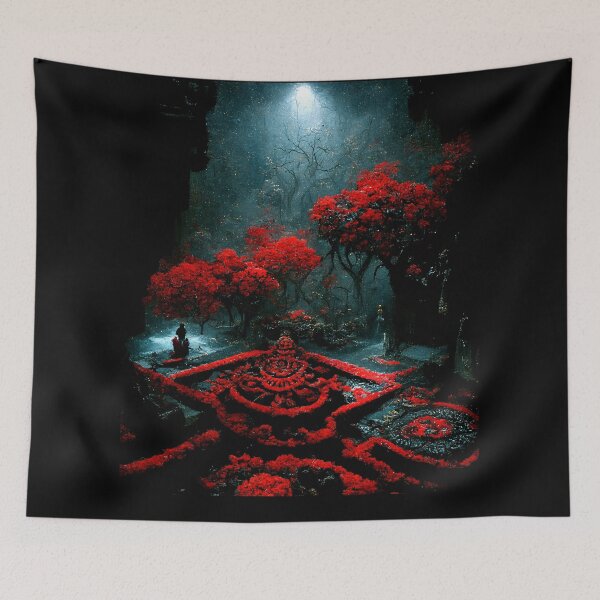 Item preview, Red Eternal Gardens designed and sold by TheHouseMaster.