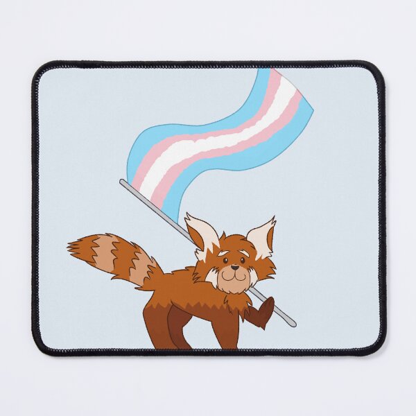 Item preview, Red Panda Trans Pride designed and sold by Quirkball.