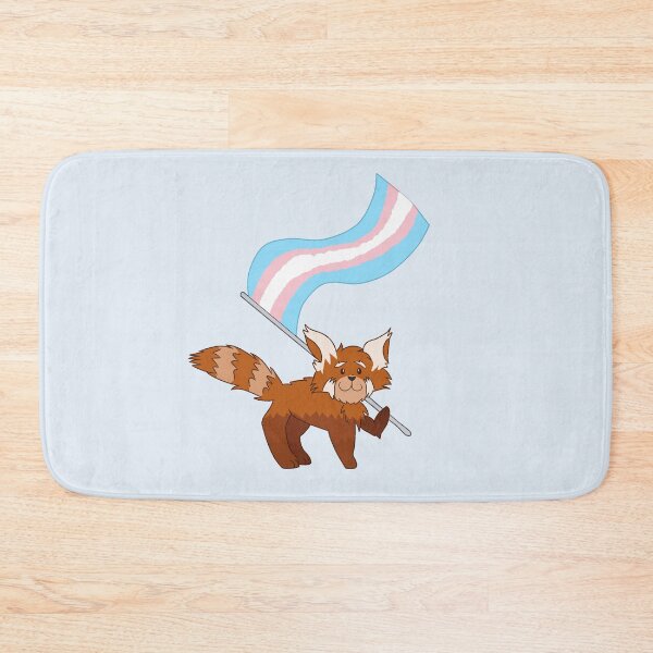 Item preview, Red Panda Trans Pride designed and sold by Quirkball.
