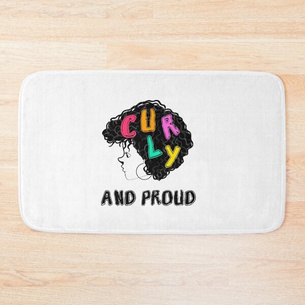 Item preview, Curly and Proud Curly hair Sayings designed and sold by Add To Cart.
