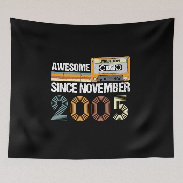 Item preview, Awesome Since November 2005 | 17th Birthday Gifts | 17 Years Old Gifts designed and sold by AMINE  ★★★★★.