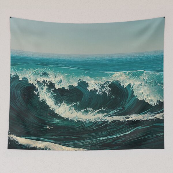 Item preview, Ocean Wave, Big Rip Curl designed and sold by PeanutArtCorner.