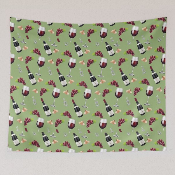 Item preview, Wine Pattern designed and sold by srucci.