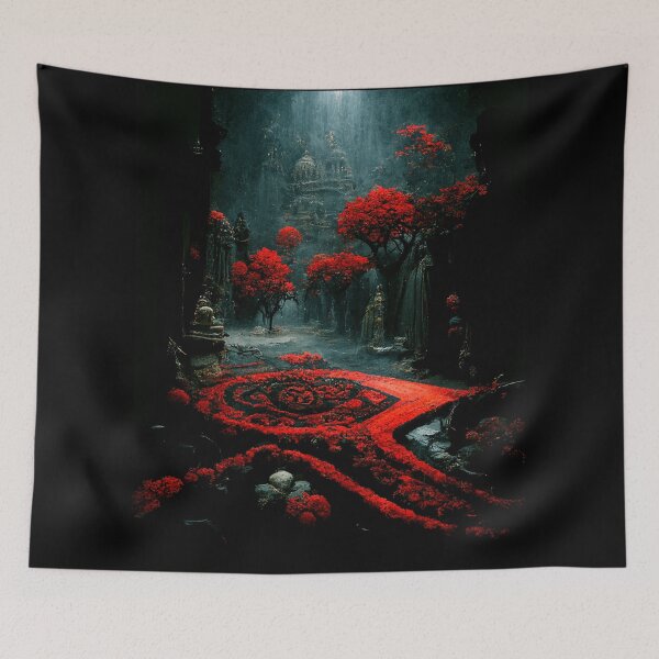 Item preview, Red Eternal Gardens designed and sold by TheHouseMaster.