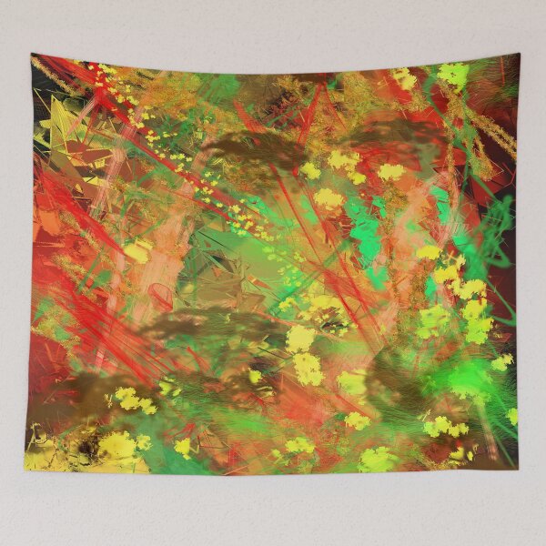 Item preview, Autumnal Abstract 8 designed and sold by Discordant Dreams Art.