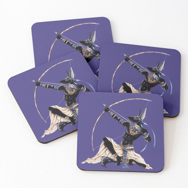 Item preview, Anubis, The God of Death at Pharaonic Egypt, for fans of ancient history and games lovers 22 designed and sold by AnadAA.
