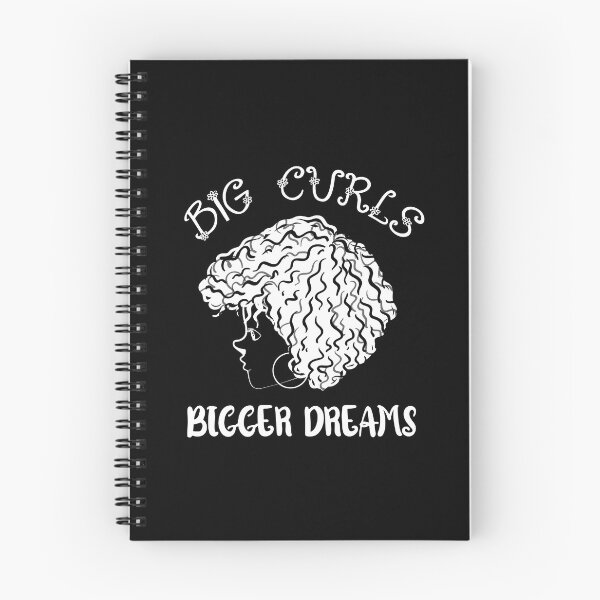 Item preview, Big Curls Bigger Dreams Curly Style Sayings designed and sold by Add To Cart.