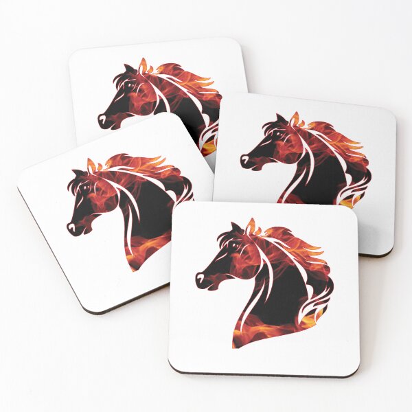 Item preview, Flaming Horse Head , Amazing Shape designed and sold by MiarCo.