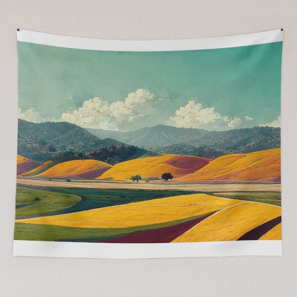Item preview, AI Colorful Nature Landscape designed and sold by NVDesigns.