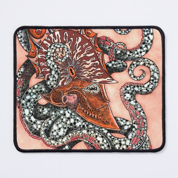 Item preview, Helmeted Octopus Warrior 4 designed and sold by MarkADArt.