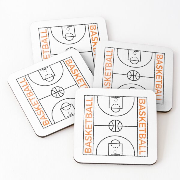 Item preview, Basketball Court | Line Court Design designed and sold by Slam-Dunkan.