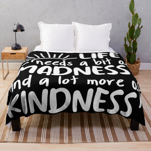 Item preview, Life Needs a Bit of Madness designed and sold by BlueZenStudio.
