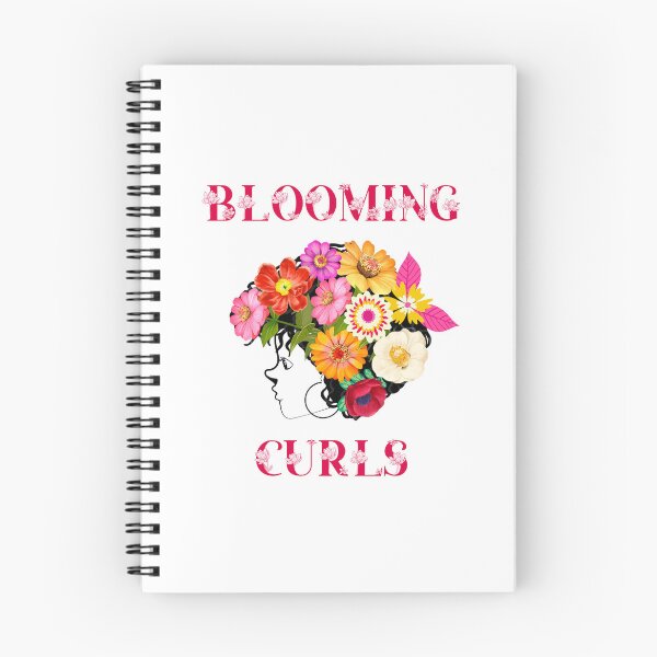 Item preview,  Curly hair Sayings Blooming Curls designed and sold by Add To Cart.