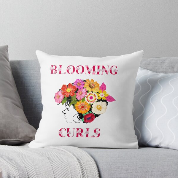 Item preview,  Curly hair Sayings Blooming Curls designed and sold by Add To Cart.