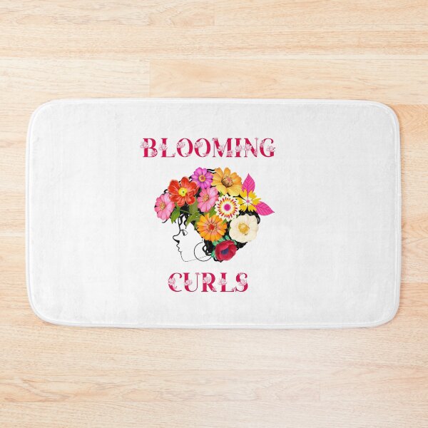 Item preview,  Curly hair Sayings Blooming Curls designed and sold by Add To Cart.