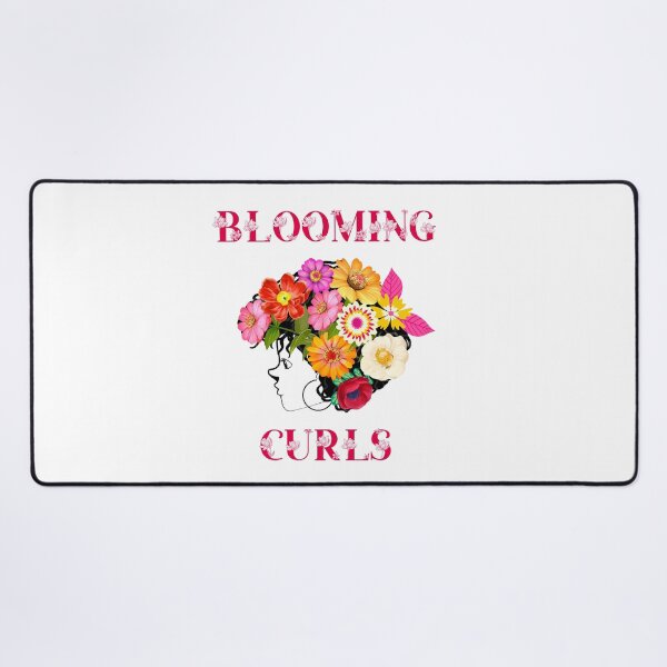 Item preview,  Curly hair Sayings Blooming Curls designed and sold by Add To Cart.