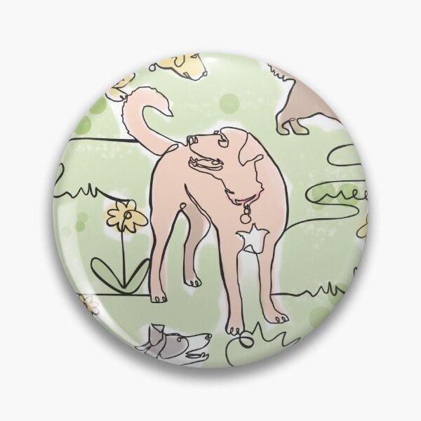 Aperçu de l'œuvre Dessin de contour de chiens en ligne continue avec Scotties, Doxies et Labs créée et vendue par vinpauld.